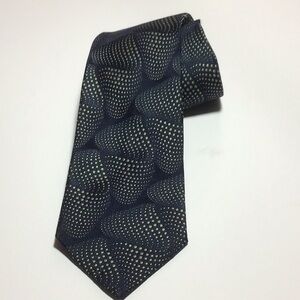 VTG Valentino Blue Italian Silk Necktie PO…